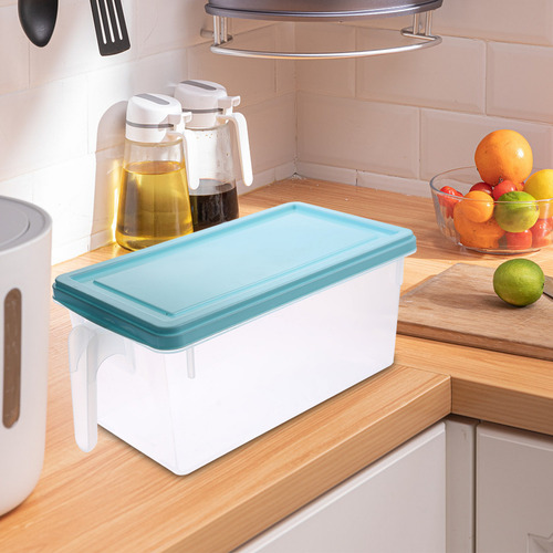 Refrigerador Grande De Plástico Con Cubierta Transparente F