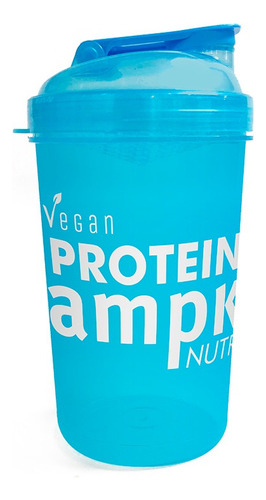 Shaker Ampk Protein Vaso Mezclador Azul