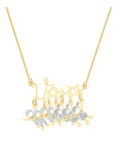 Comprar Colar Vovó Com 7 Pingentes De Neto Banhado Em Ouro 18k