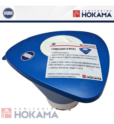 Imagen 2 de 10 de Boya Antisarro Filtro Flotante Tanque Agua Dura Polifosfato