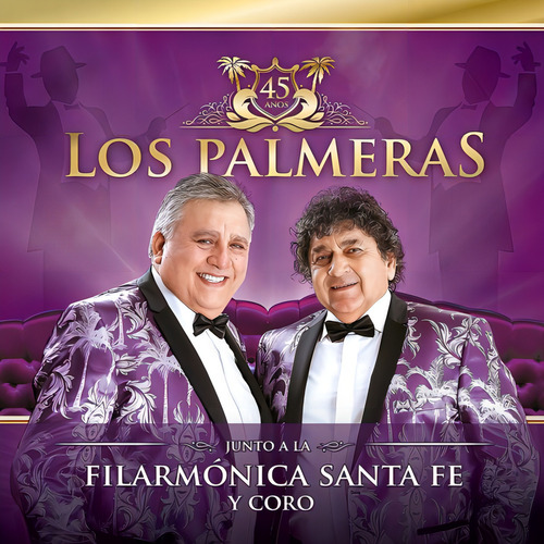 CD+DVD Los Palmeras com a Filarmônica e o Coro de Santa Fé