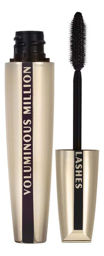 Máscara L'oreal Voluminous Million Lashes Black 645