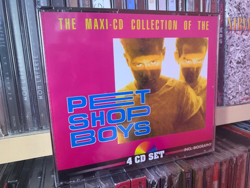 Pet Shop Boys Set 4 Cds The Maxi Collection Importado (Usado)