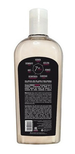 Imagen 6 de 9 de Pack Shampoo Hermoso Remedio ® Crecimiento Acelerado Anticaida Reparador Hidratante Anti Frizz Para Mujer 250ml Por 2 Unidades