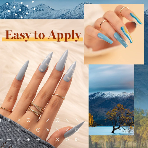 Juego De Esmalte De Uñas De Gel Otoño Invierno 6 Colores