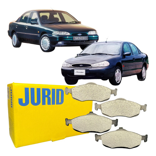 Pastilha De Freio Dianteiro Jurid Ford Mondeo 1992 A 2008