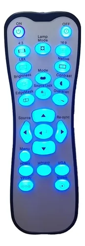 Ruoyinke Remote Compatible Para Optoma Gt750e, Proyector Gt7