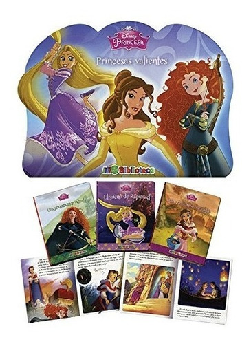 Disney Princesas Valientes Mi Pequeña Biblioteca Grupal