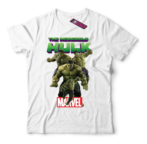 Remera Marvel The Incredible Hulk El Increible Mv18 Dtg