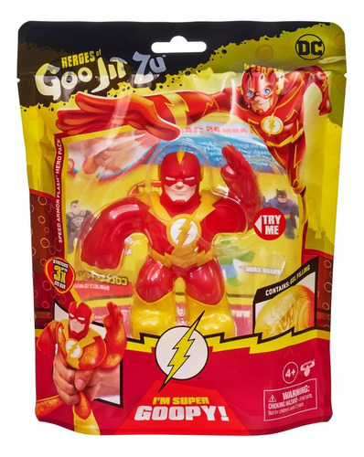 Heroes Of Goo Jit Zu Dc Stretch Figura Flash Speed Armor