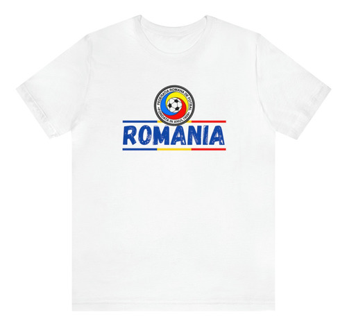 Remeras Algodon De Salida  Rumania Retro - Premium