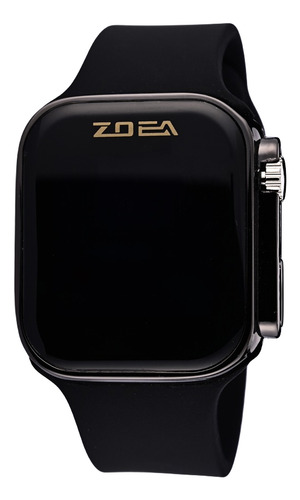 Reloj Zoea Ez8007-h Negro, Resistente Al Agua, Unisex