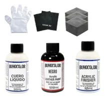 Comprar Kit Restaurador De Volantes Negro Apto Cuero Goma + Sellador