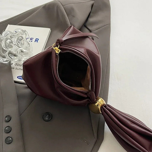 Bolsa bandolera Hikvison Purses color claret