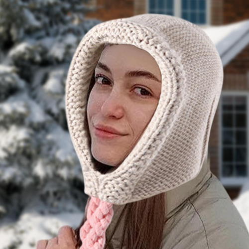 Genérico Gorro De Lana Cálido Mujer,sombrero De Invierno