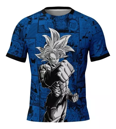 Camisa Camiseta Goku Instinto Superior Completo DBZ Super