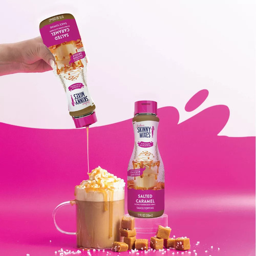 Skinny Mixes Syrup Zero Sugar Salted Caramel 355ml Importado
