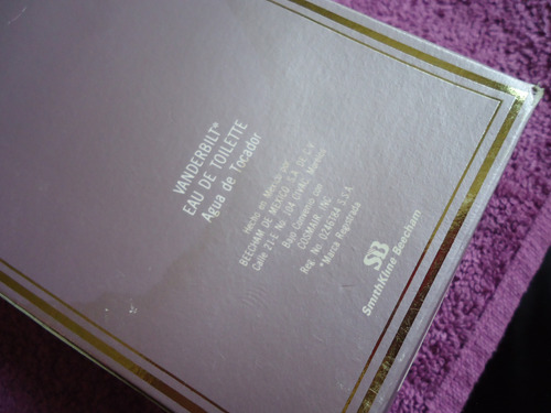 Gloria Vanderbilt Perfumero Vintage 100 Ml Para Dama (Usado)