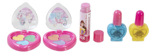 Set De Maquillaje Lip Smacker Disney Princess Con Bolsa Para