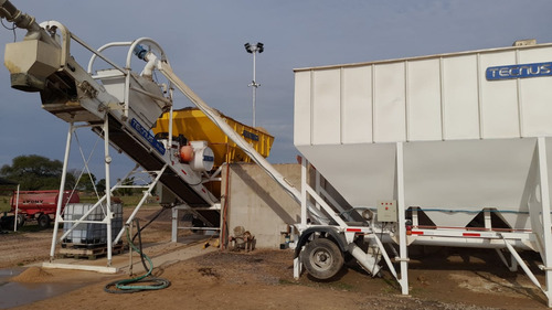 Planta Dosificadora De Hormigón Tecnus Tm-460 Movil