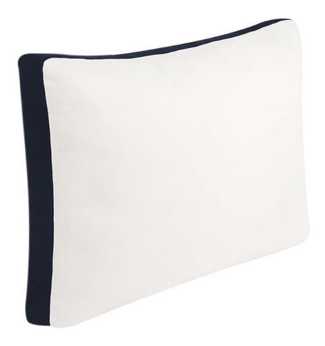 Almohada Multiusos Viaje Piernas Anti Estress Lumbar 40x30 Color Blanco