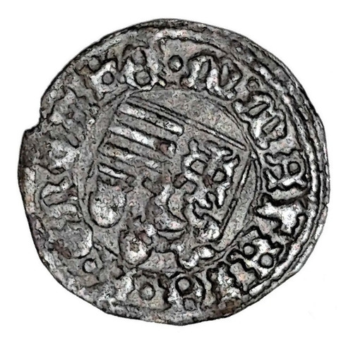 Moeda Medieval Hungria Denário Matthias Corvinus 1458-1490