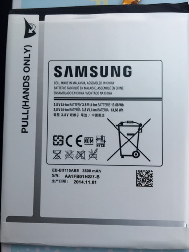 Imagen 4 de 4 de Batería Original Galaxy Tab 3, Tab E T110, T111, T113. T116.