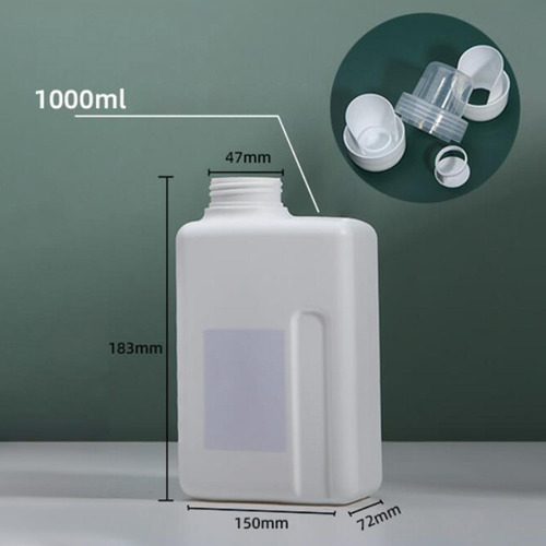 Botella De Líquido Vacía Con 1000ml A Prueba De Fugas