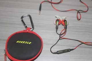 Audífonos Bose Soundsport In-ear Headphones Apple Power Red