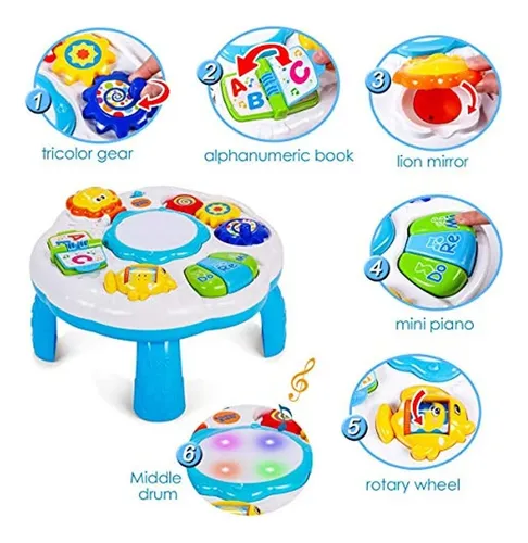 Centro De Actividades Para Bebés 12.2x 12.2 X 7.3in, Dahuniu