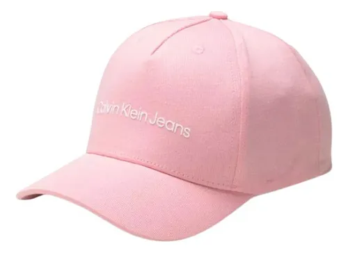 comprar Boné Ckj Aba Curva 5 Gomos Sarja Logo Menina Calvin Klein
