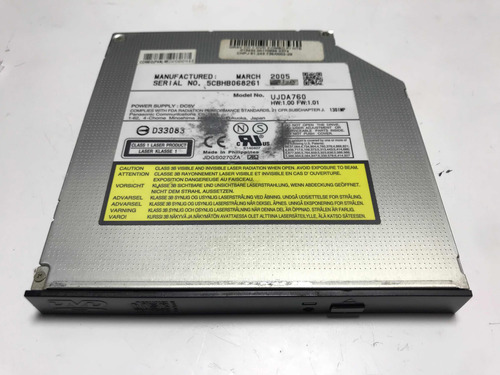 (#0906) Driver Cd-rom Para Notebook Positivo Mobile C25 (Usado)