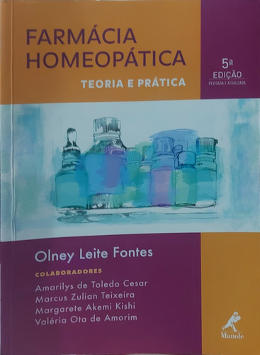 Farmácia Homeopatica Teoria E Prática 