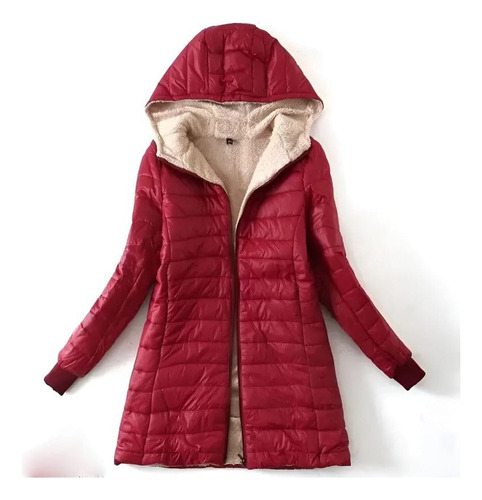 Parka De Invierno Impermeable Para Mujer Con Capucha