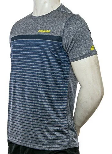 Remera Babolat Rage Striped Tenis Padel En Palermo Tenis