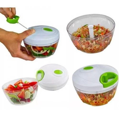 Imagen 4 de 9 de Triturador Manual (envio Gratis) Vegetales Picador Multiuso