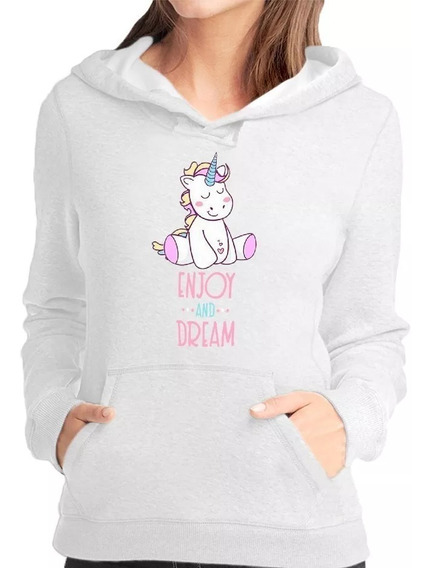 blusa de frio feminina unicornio