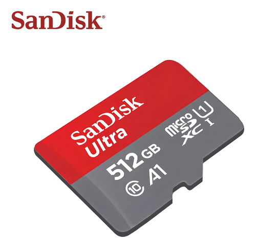 Cartão De Memória Micro Sdxc Sandisk Sdsquac-512g-gn6mn Ultr