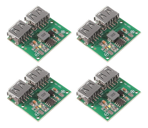 Pack 4pcs Regulador Dc-dc Usb 5v 3a Para Coche