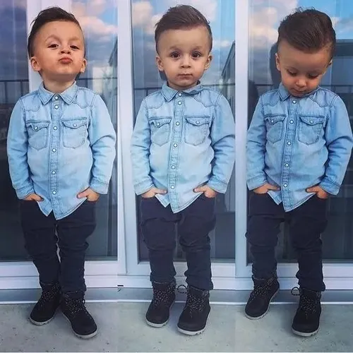 Camisa hotsell jeans baby