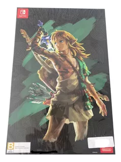 Poster Original Zelda Tears Of The Kingdom Foil
