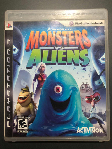 Monsters Vs Alien Videojuego Para Play Station 3 Ps3