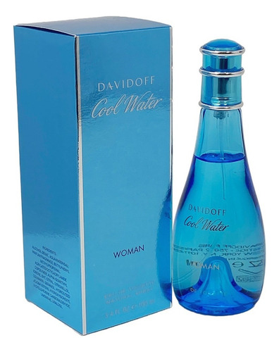 Davidoff Cool Water Eau De Toilette 100 Ml Para Mujer