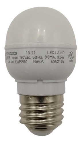 Foco Ref Wp Original Led 3.6w 115v(e26 Normal) W1115625