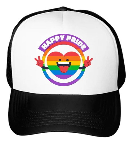 Gorra Lgbt Pride Orgullo Ajustable Unitalla Trucker