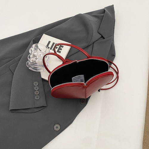 Yi Bolso Bandolera Con Forma De Corazón De Poliuretano For