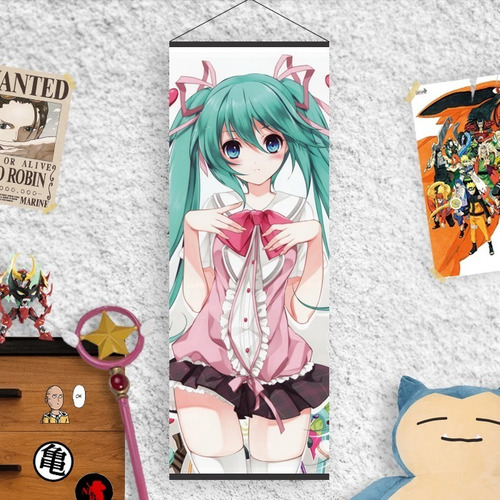 Imagen 3 de 10 de Lona De Miku Hatsune - Vocaloid - Animeras