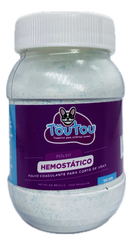 Polvo Hemostatico Coagulante Para Perros Tou Tou 120 Grs 