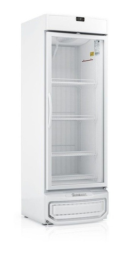 Freezer Vertical Puerta Vidrio Frio Forzado Gelopar Gldf-450