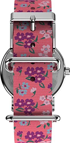 Reloj Timex Weekender Para Mujer De 31 Mm. Caja Plateada. Co